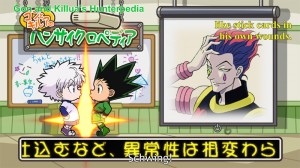 Gon and Killua do their own schwing